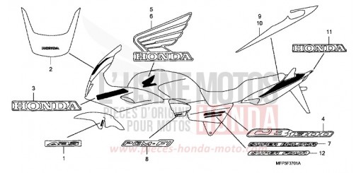 MARKE (CB1300S/CB1300SA) CB1300SA9 de 2009